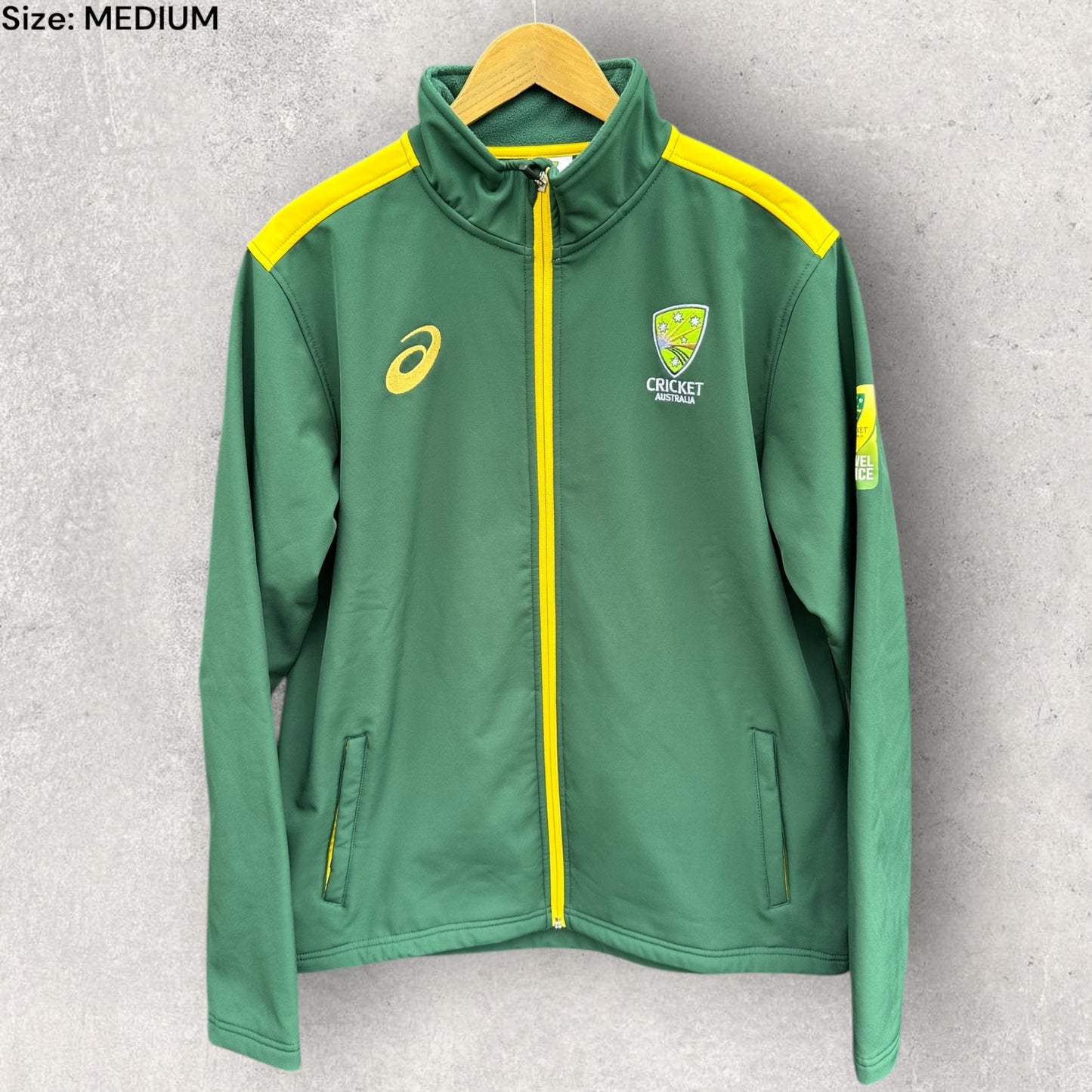 CRICKET AUSTRALIA ASICS 2019 ASHES SOFT SHELL JACKET