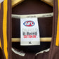 HAWTHORN HAWKS HERITAGE ON FIELD JACKET ISSUED TO TEAM MANAGER OF AFLW SIDE