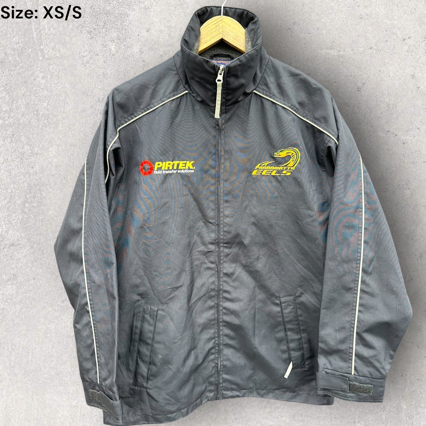 Parramatta Eels ISC Vintage Full Zip Nrl Jacket