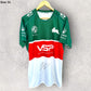 SOUTH SYDNEY RABBITOHS 2023 CAPTAINS RUN JERSEY PLAYER WORN + SIGNED BY DAN SULUKA FIFITA