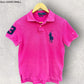 RALPH LAUREN POLO LADIES PINK POLO SHIRT