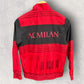 AC MILAN KIDS PUMA RED WINDBREAKER FOOTBALL JACKET
