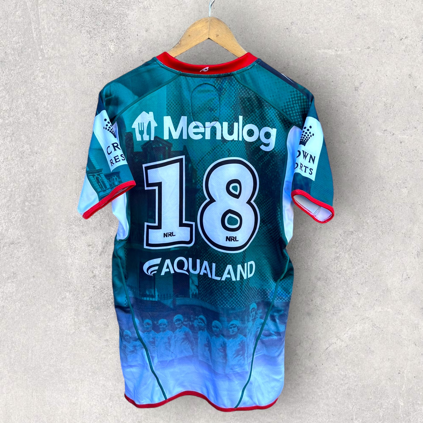 SOUTH SYDNEY RABBITOHS 2023 PLAYER ISSUED WOMEN IN LEAGUE JERSEY