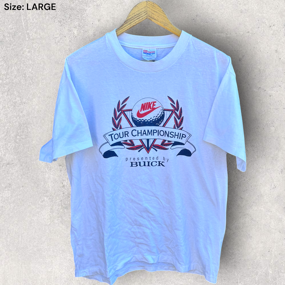 Nike Golf Tour Championships White Vintage Shirt