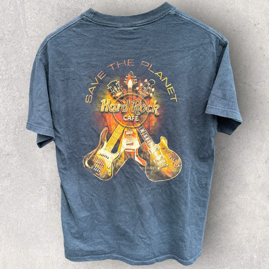 HARD ROCK CAFE NEW YORK CITY VINTAGE 90s ‘SAVE THE PLANET’ T-SHIRT