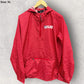 NFL FLAG RED WINDBREAKER HOODED JACKET