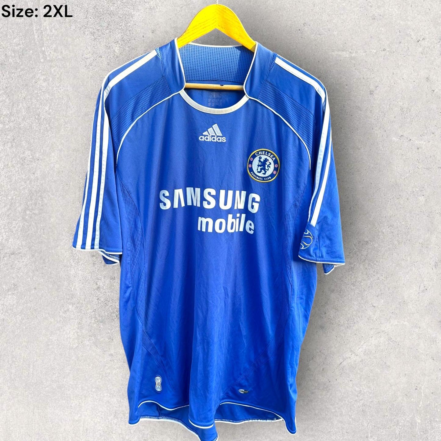 CHELSEA FC ADIDAS 2006-2007 HOME FOOTBALL JERSEY