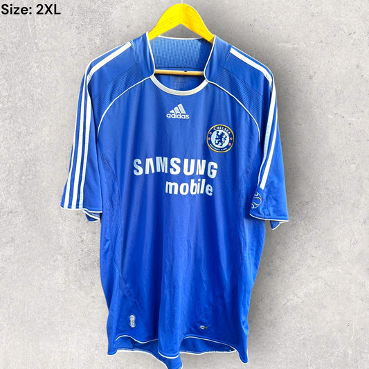 CHELSEA FC ADIDAS 2006-2007 HOME FOOTBALL JERSEY