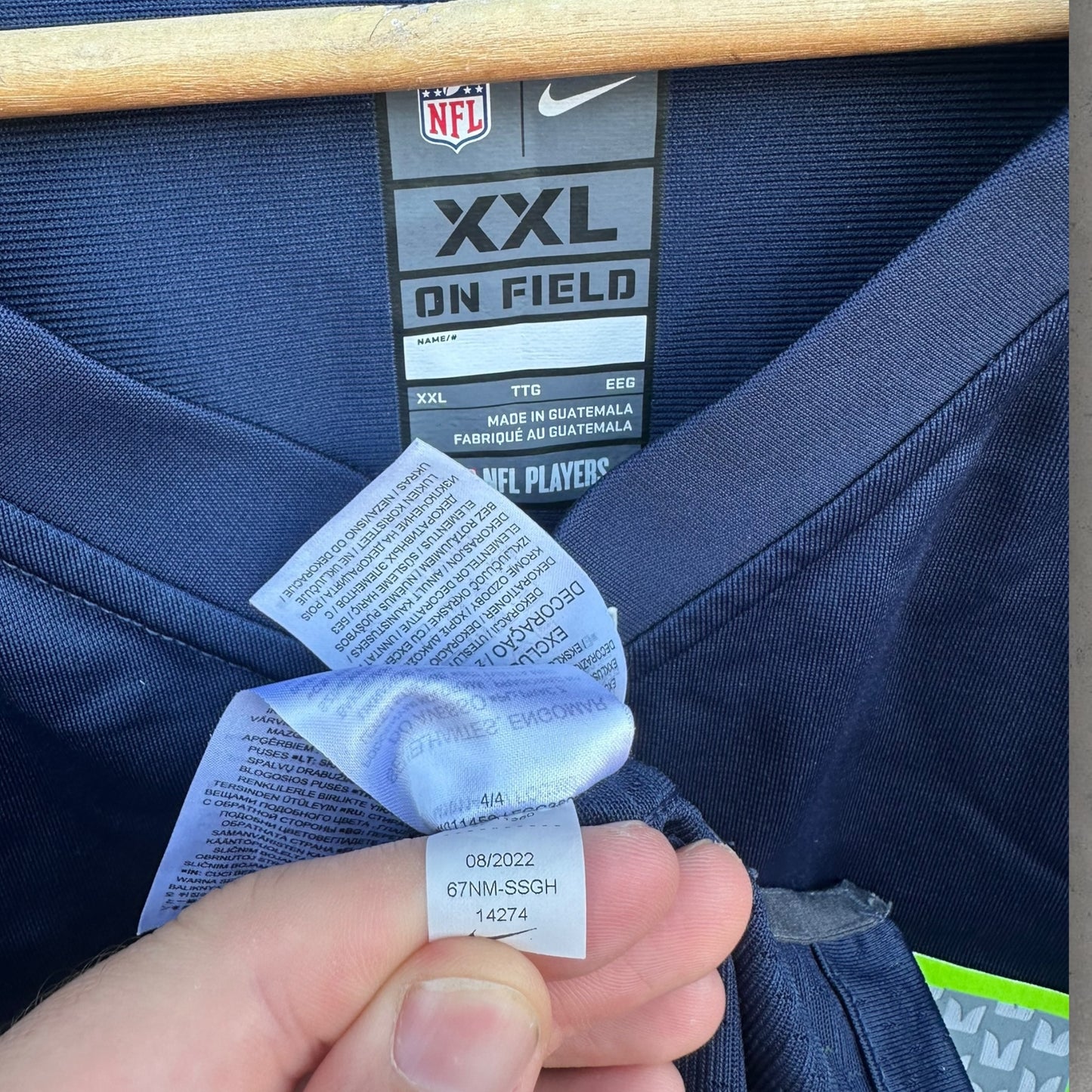 BOBBY WAGNER SEATTLE SEAHAWKS NIKE NFL JERSEY