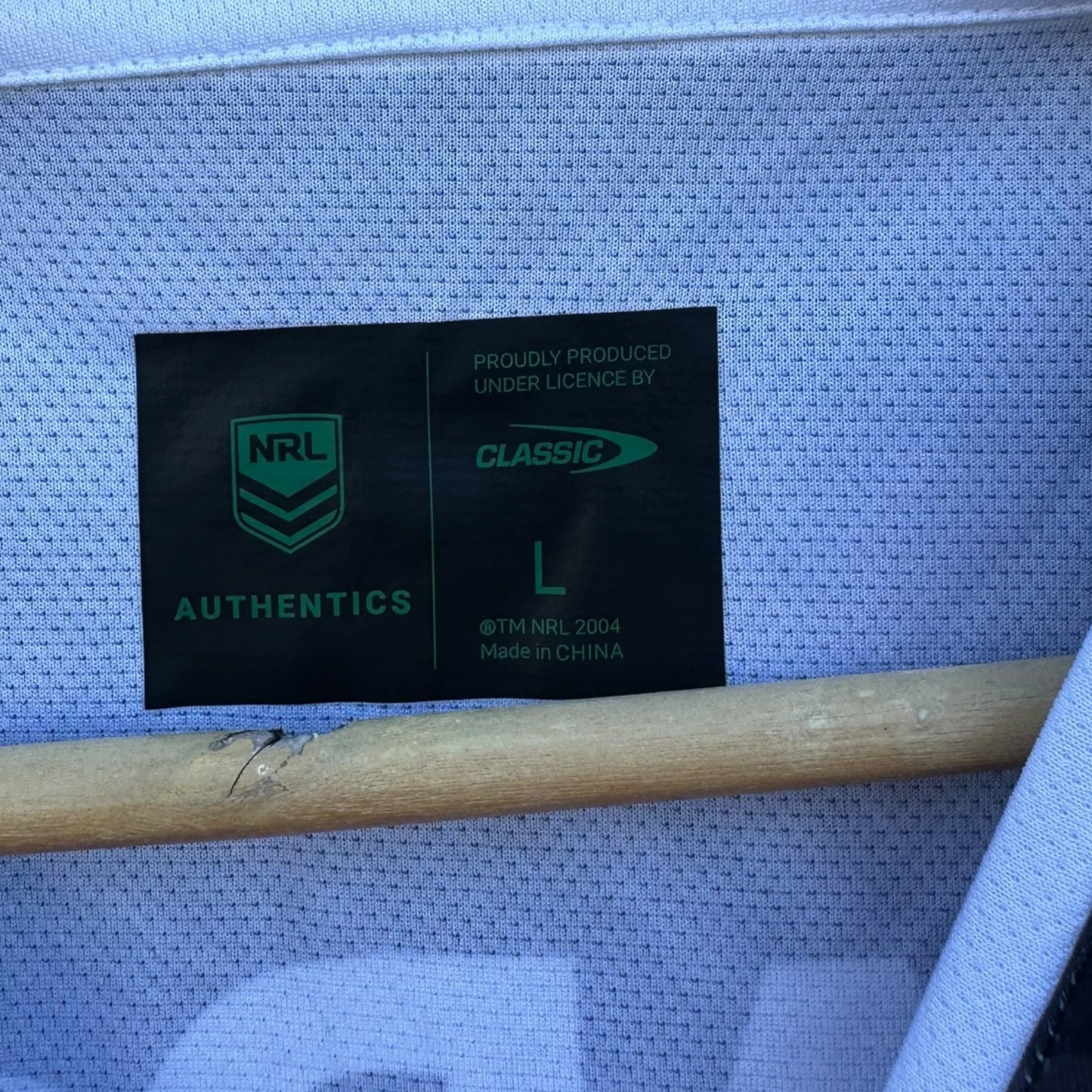 ST GEORGE ILLAWARRA DRAGONS 2025 LONG SLEEVE PLAYER TRAINING SHIRT ISSUED TO MICHAEL MOLO