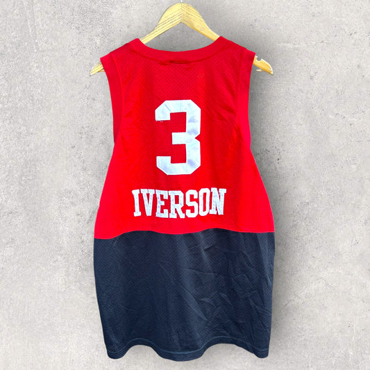 ALLEN IVERSON PHILADELPHIA 76ERS NIKE NBA JERSEY