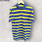 RALPH LAUREN POLO BLUE & YELLOW SHORT SLEEVE POLO SHIRT