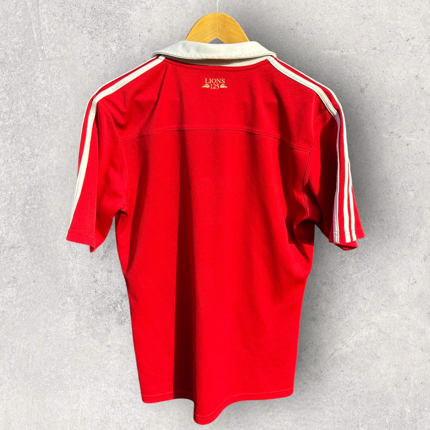 BRITISH & IRISH LIONS ADIDAS 2013 RED JERSEY