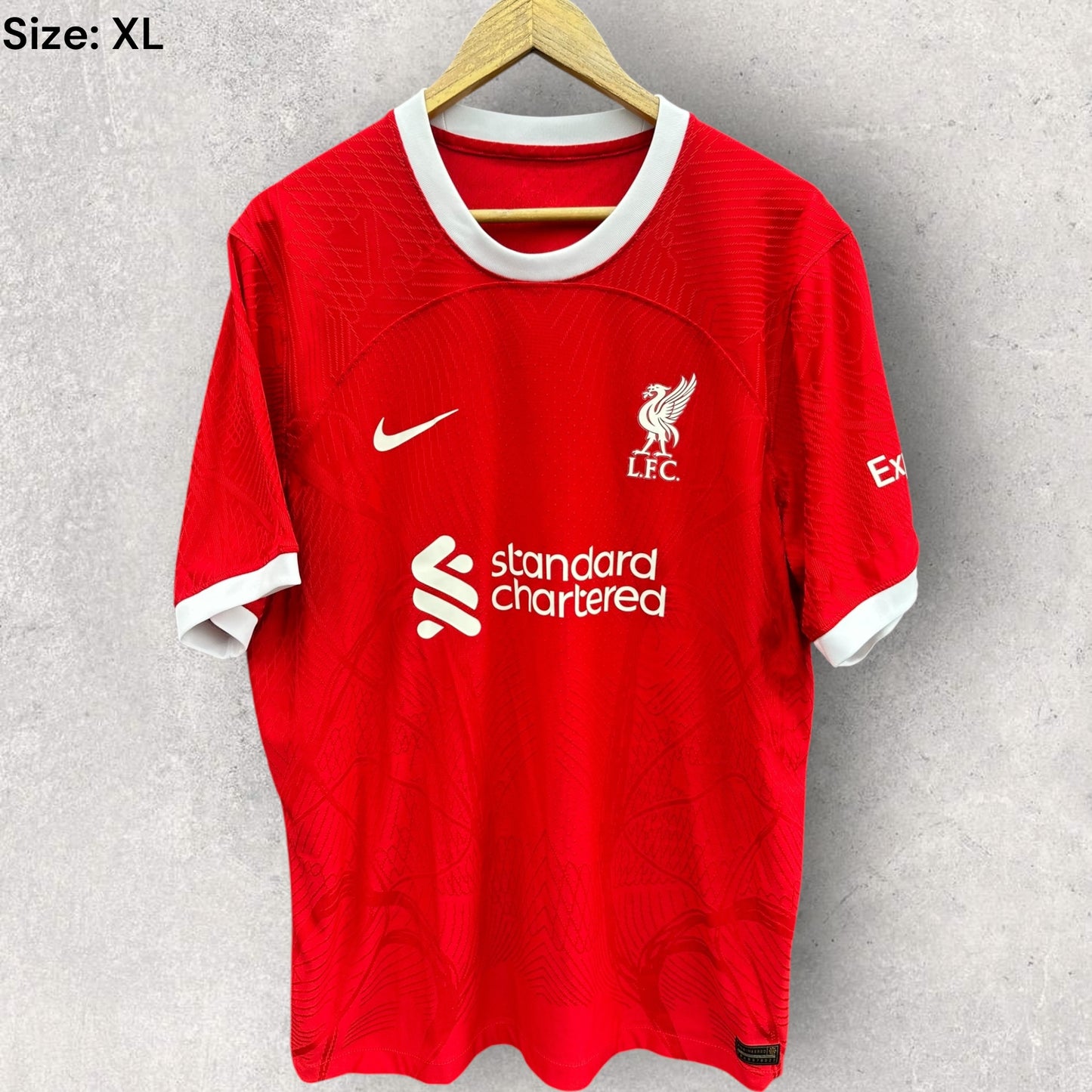 Liverpool FC 2023-2024 Home Dri Fit ADV Authentic Nike Football Jersey