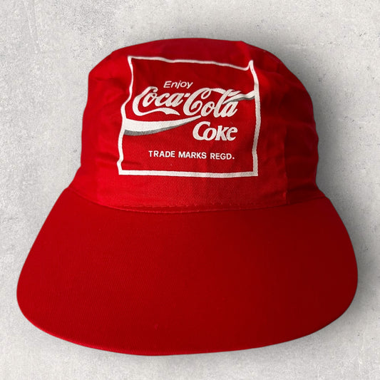 COCA COLA VINTAGE RED SKULL CAP