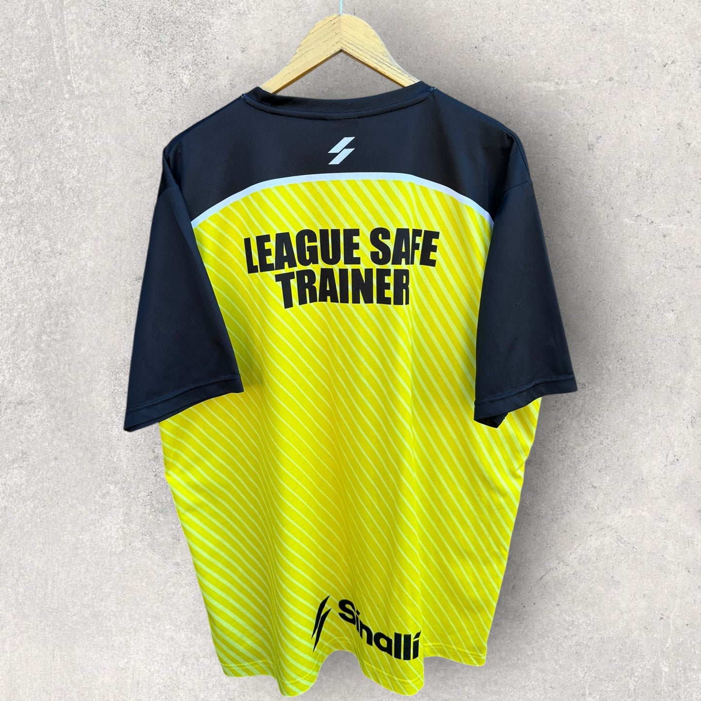 WESTS TIGERS MACARTHUR LEAGUE SAFE TRAINER SHIRT