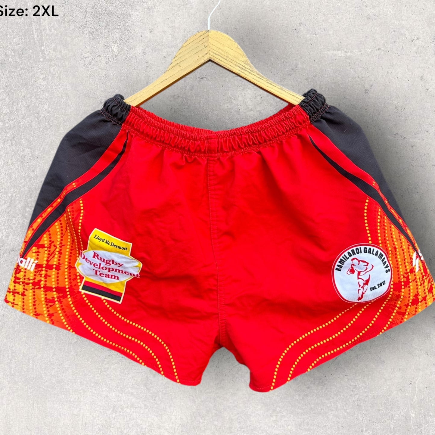 KAMILAROI GALAMAAYS INDIGENOUS RUGBY LEAGUE MATCH SHORTS