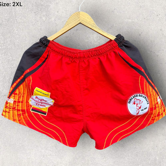 KAMILAROI GALAMAAYS INDIGENOUS RUGBY LEAGUE MATCH SHORTS