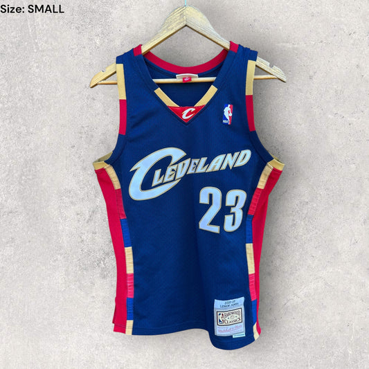 LEBRON JAMES CLEVELAND CAVALIERS 2008 HARDWOOD CLASSICS NBA JERSEY