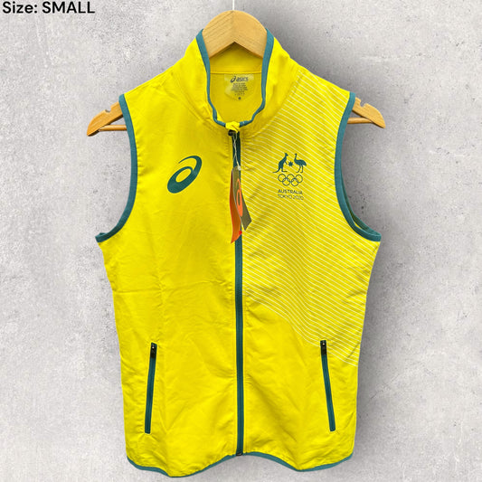 AUSTRALIA 2020 TOKYO OLYMPIC GAMES ASICE TEAM ISSUED VEST BRAND NEW WITH TAGS