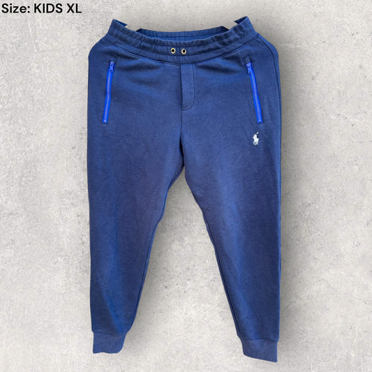 Ralph Lauren Polo US OPEN Blue Fleece Long Pants Tennis