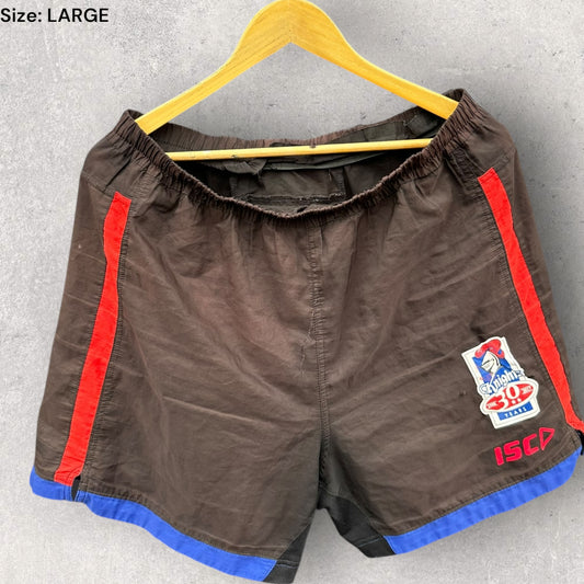 NEWCASTLE KNIGHTS ISC PLAYER ISSUED 2017 TRAINING SHORTS
