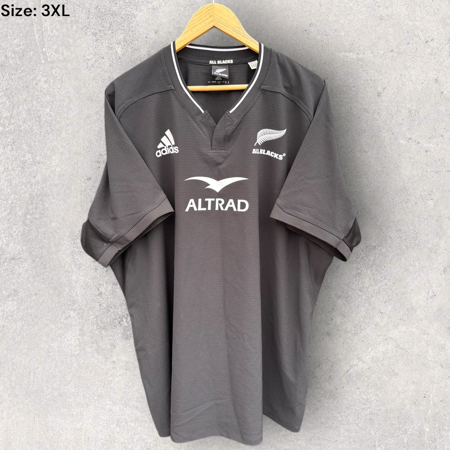 NEW ZEALAND ALL BLACKS 2022 HOME PERFORMANCE ADIDAS JERSEY
