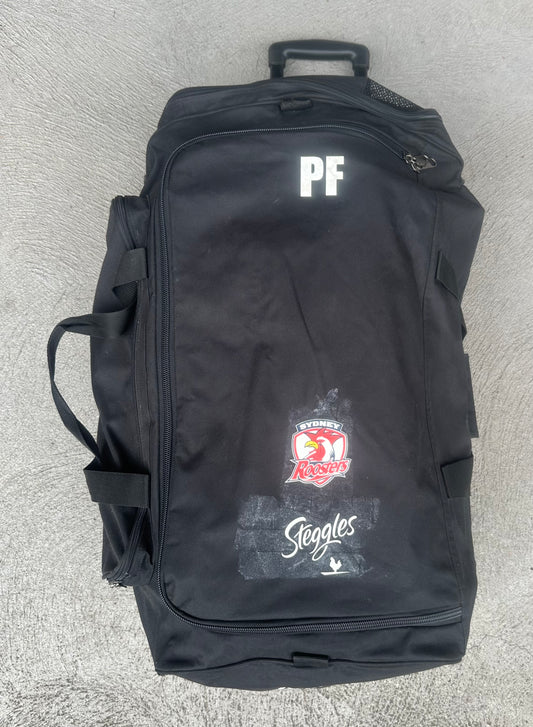 Sydney Roosters ISC Player Travel Suitcase Issued to Poasa Faamausili
