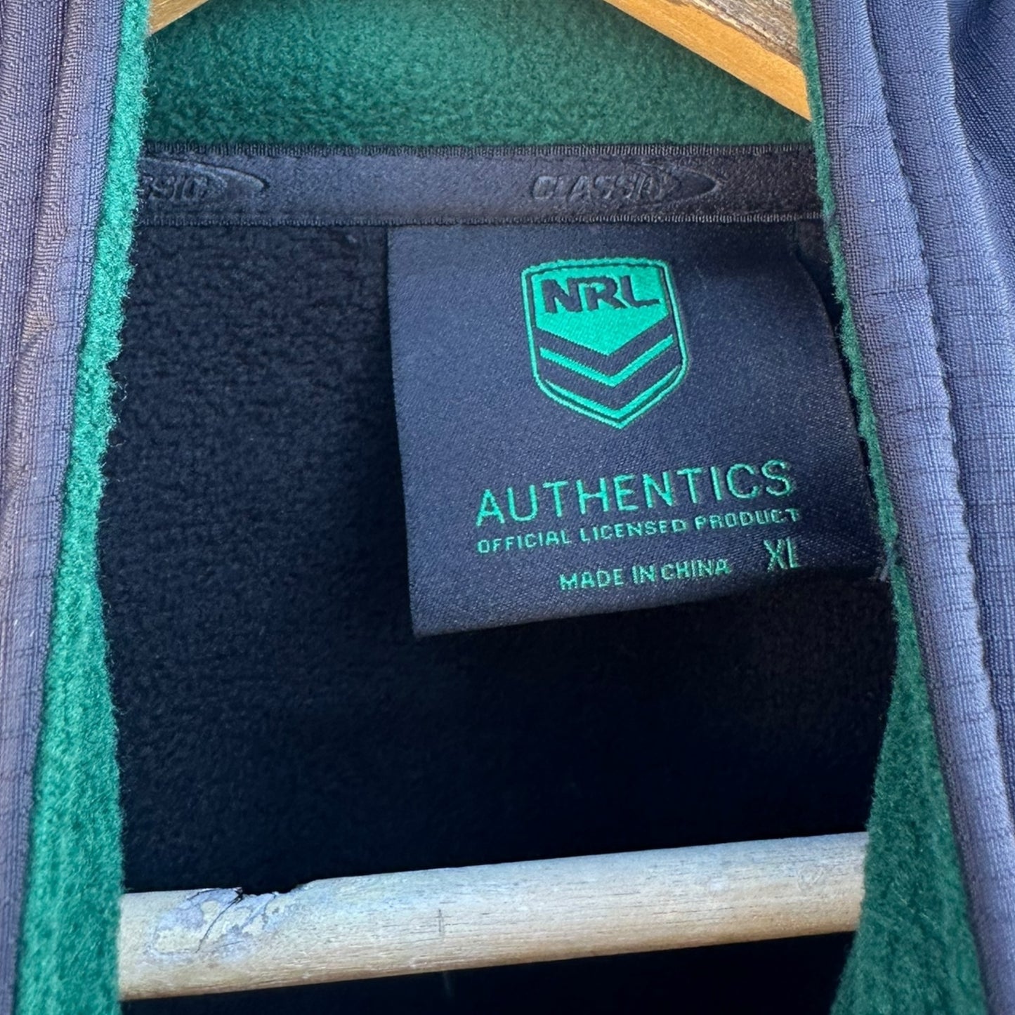 South Sydney Rabbitohs Classic Soft Shell Jacket Issued to J Host Brand New