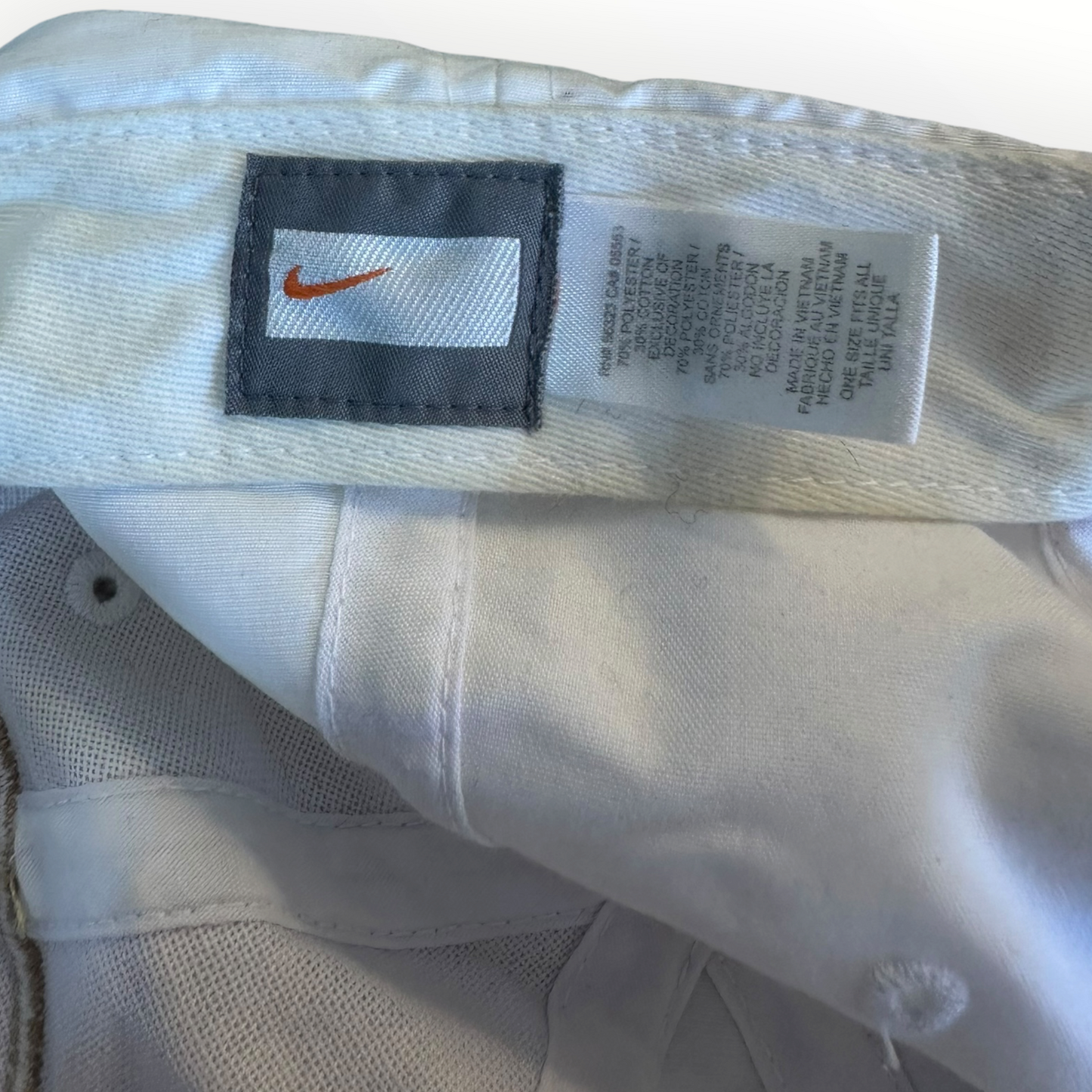 Arsenal FC Nike White Vintage Football Hat Cap