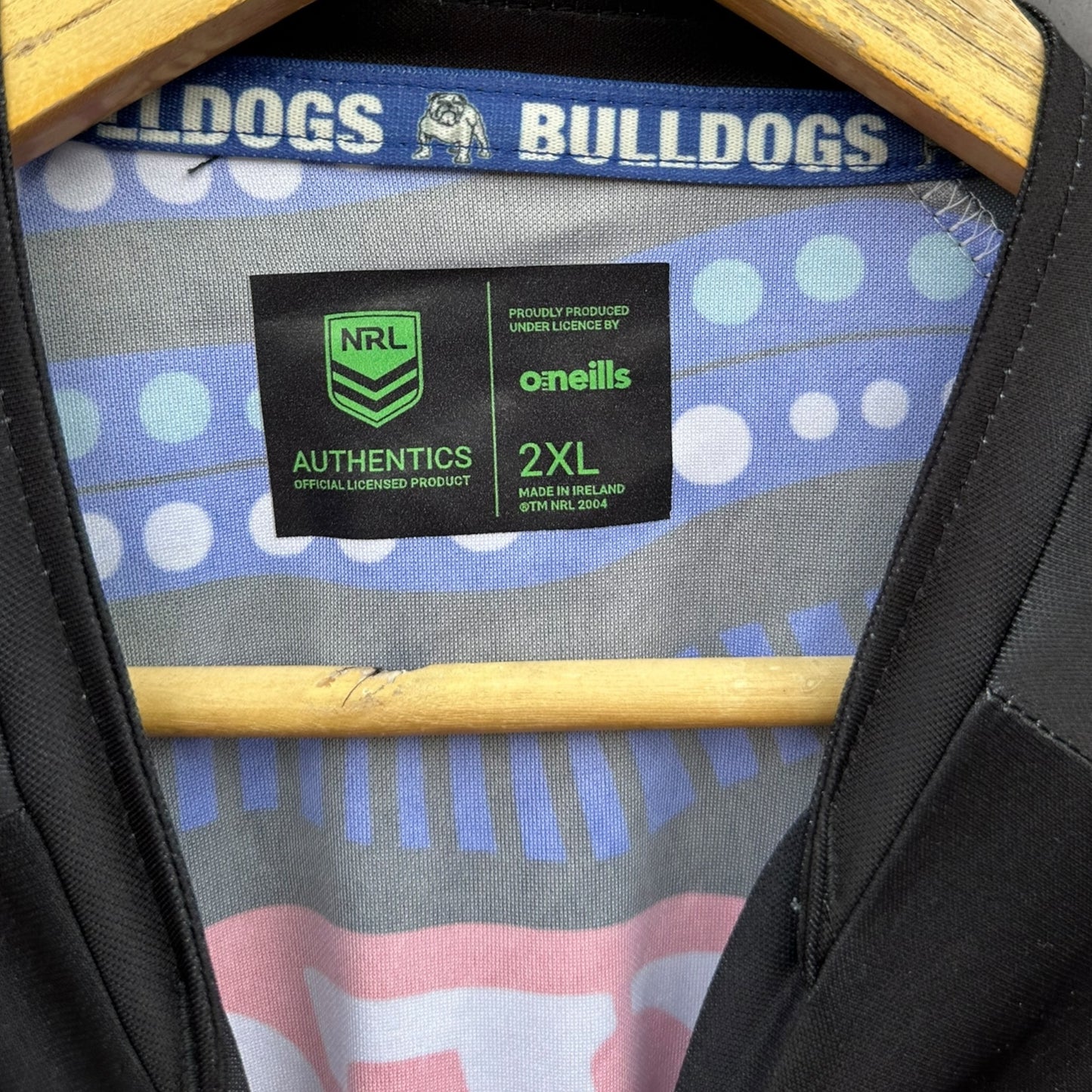 CANTERBURY BULLDOGS 2025 INDIGENOUS TRAINING SHIRT