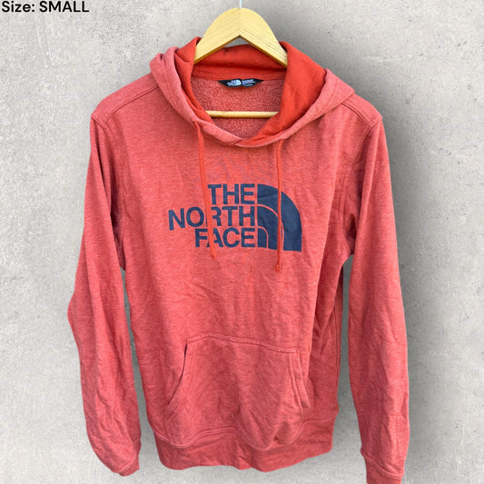 THE NORTH FACE MENS PULLOVER CLAY COLOURED HOODED JUMPER