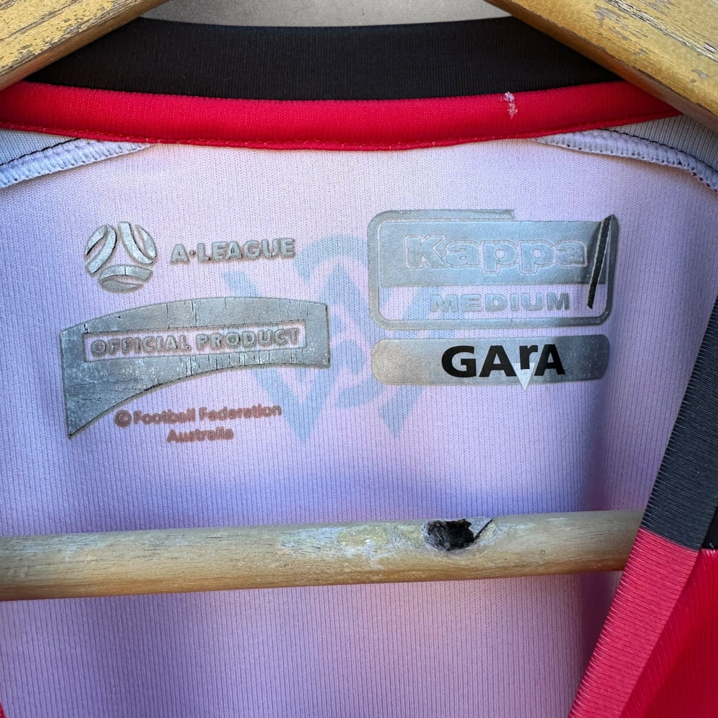Western Sydney Wanderers Kappa Red Training A league Shirt