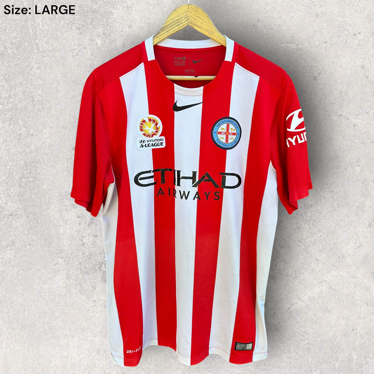 Melbourne City 2015-2016 Nike A League Away Football Jersey