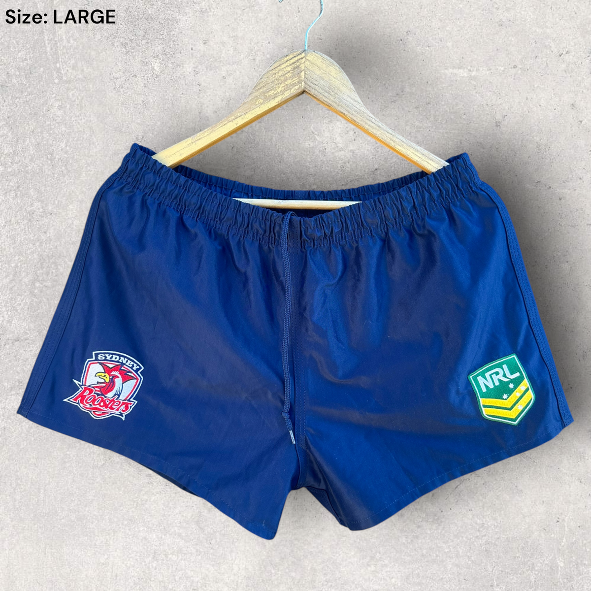 Sydney Roosters NRL Supporter Blue Shorts