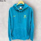 Australia Soccer Nike Green Pullover Hooded Jumper