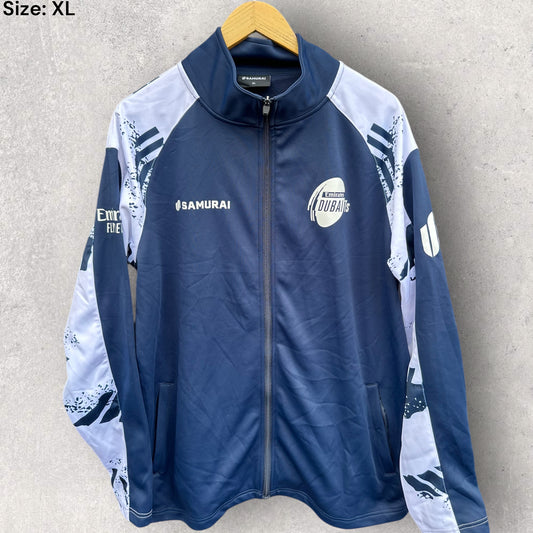 DUBAI 7s RUGBY UNION SAMURAI BLUE FULL ZIP JACKET