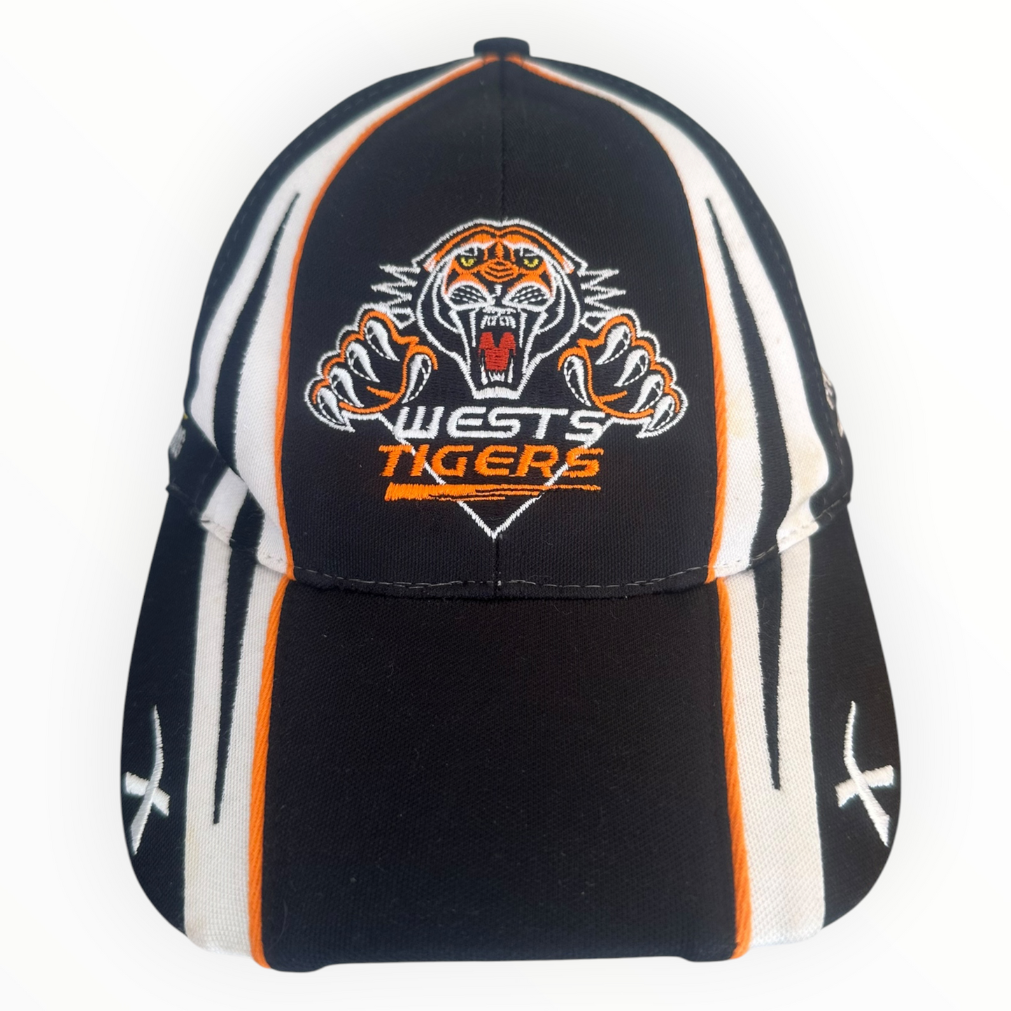 Wests Tigers 2010 X-Blades Black NRL Baseball Hat Cap