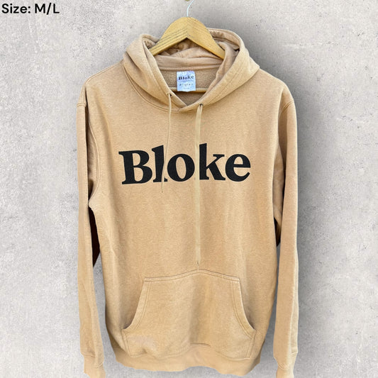 BLOKE IN A BAR PULLOVER OVERSIZED HOODED JUMPER