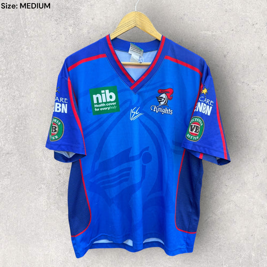 NEWCASTLE KNIGHTS ISC VINTAGE TRAINING SHIRT