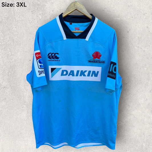 NSW Waratahs Canterbury Short Sleeve Rugby Union Jersey