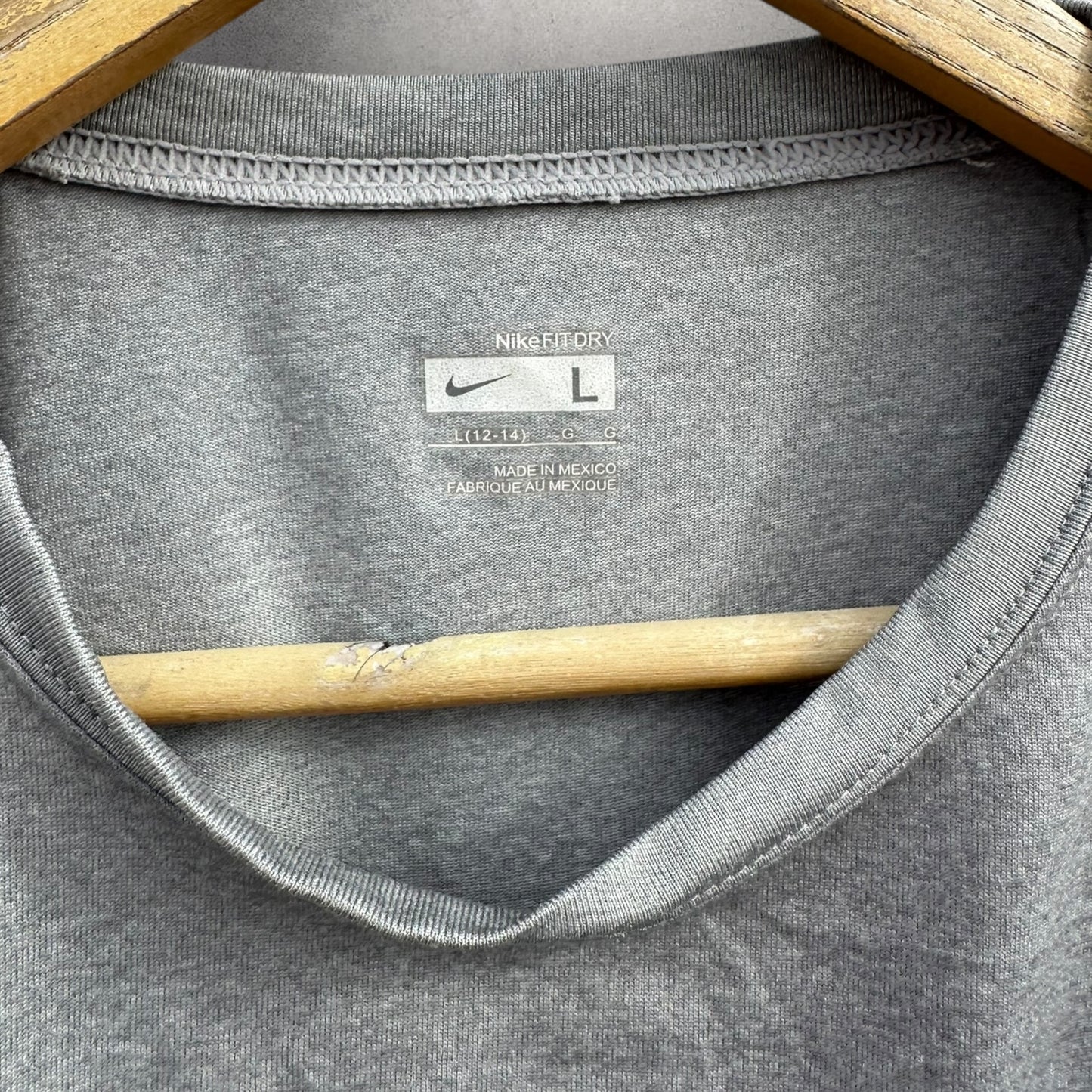 NIKE GREY LADIES TANK SINGLET