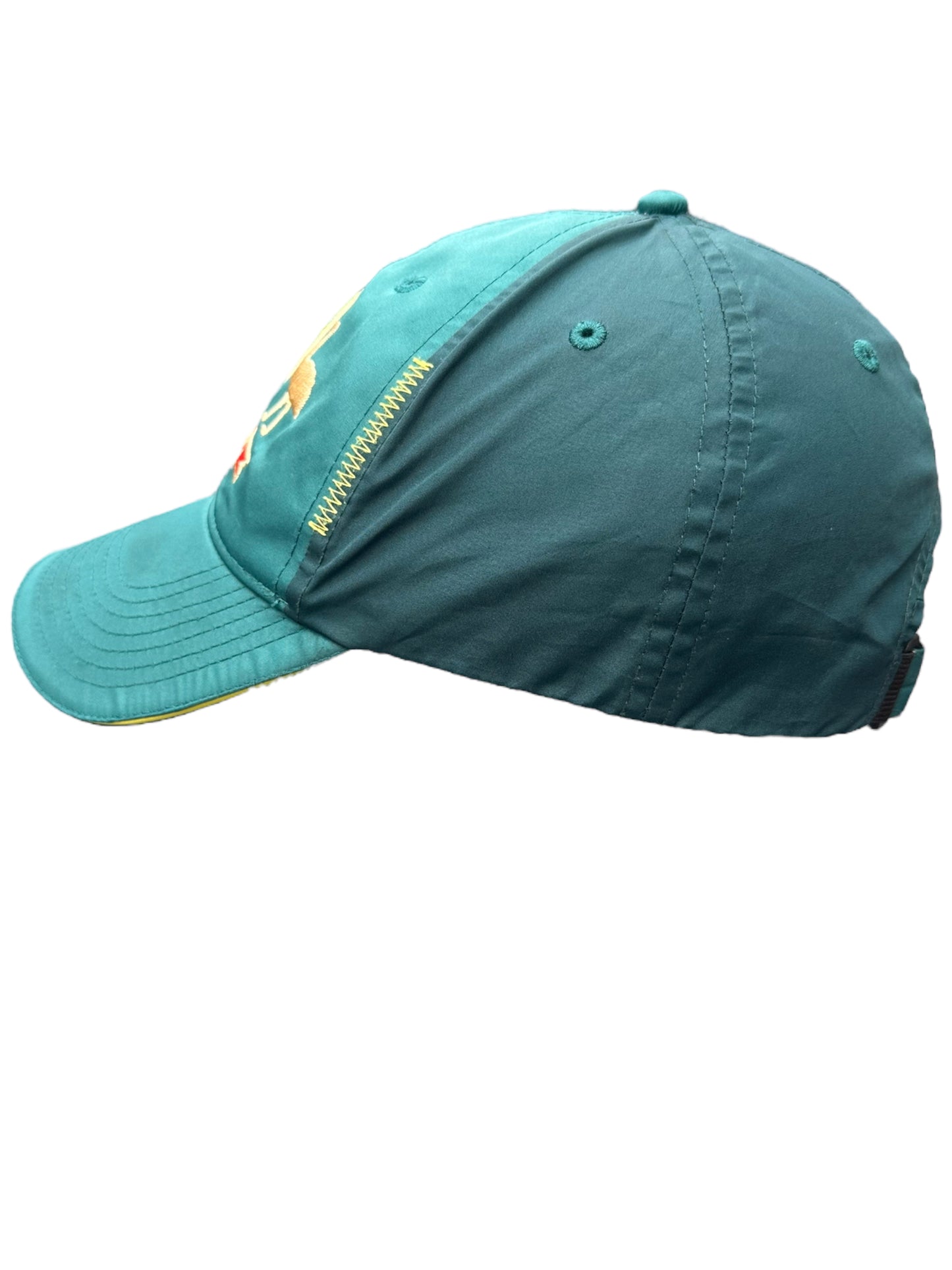 CRICKET AUSTRALIA ODI ASICS GREEN TRAINING CRICKET HAT