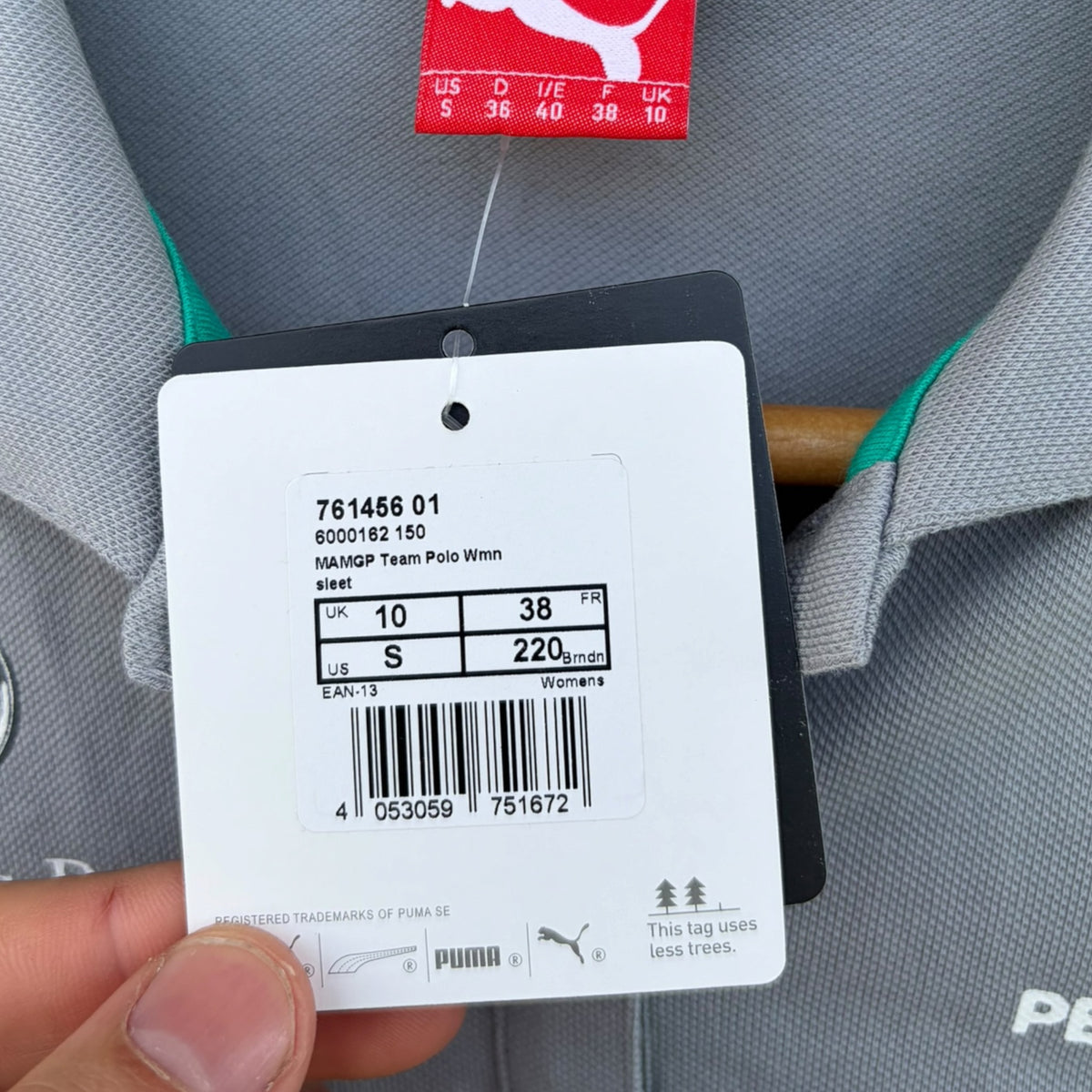 Mercedes Benz Puma Team Petronas Ladies Polo Shirt Brand New