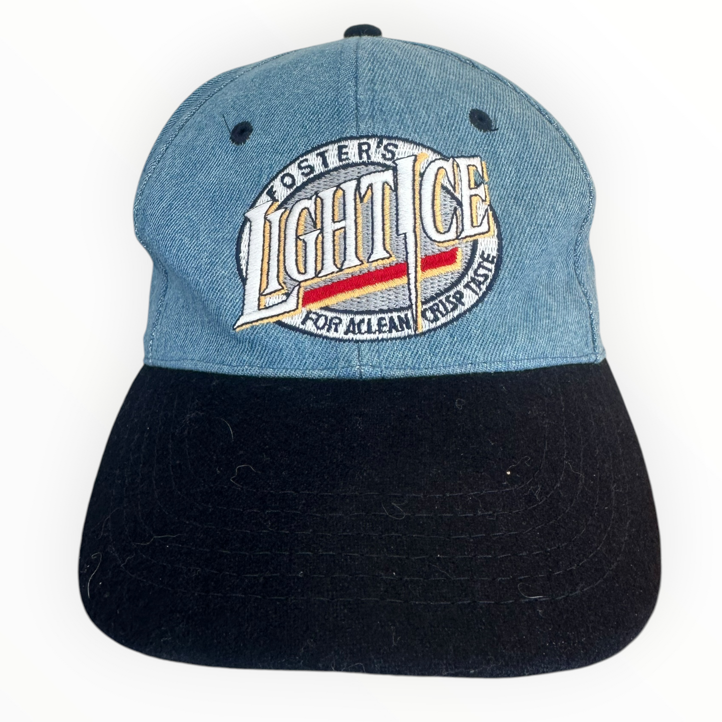 Fosters Light Ice Beer Vintage Two Tone Hat