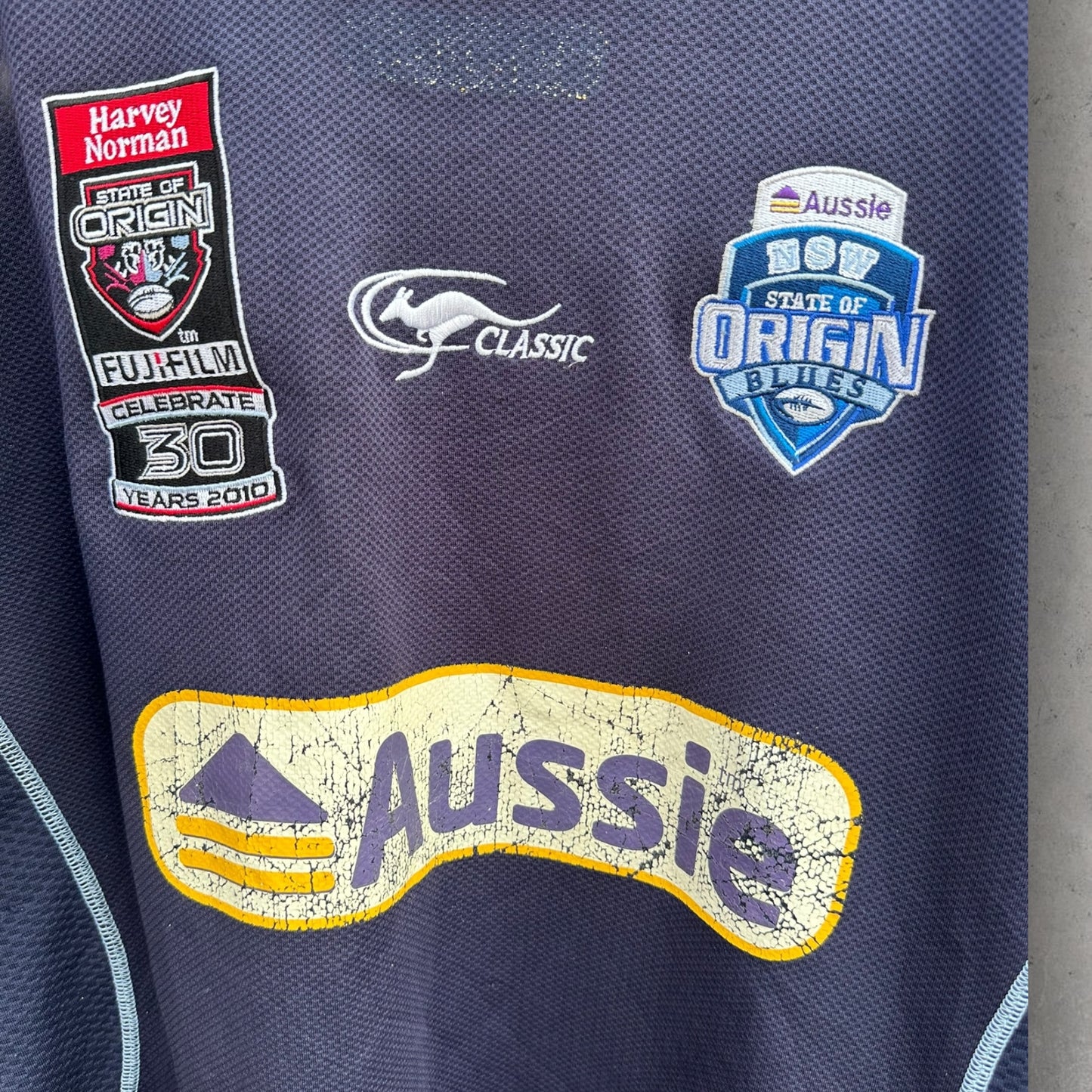 NEW SOUTH WALES BLUES CLASSIC 2010 TRAINING SHIRT