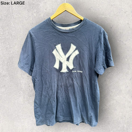 NEW YORK YANKEES BLUE SHORT SLEEVE MLB SHIRT