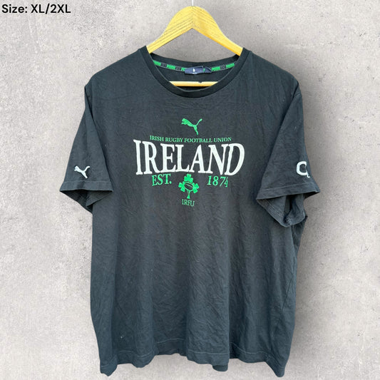 IRELAND RUGBY UNION PUMA SHORT SLEEVE SHIRT