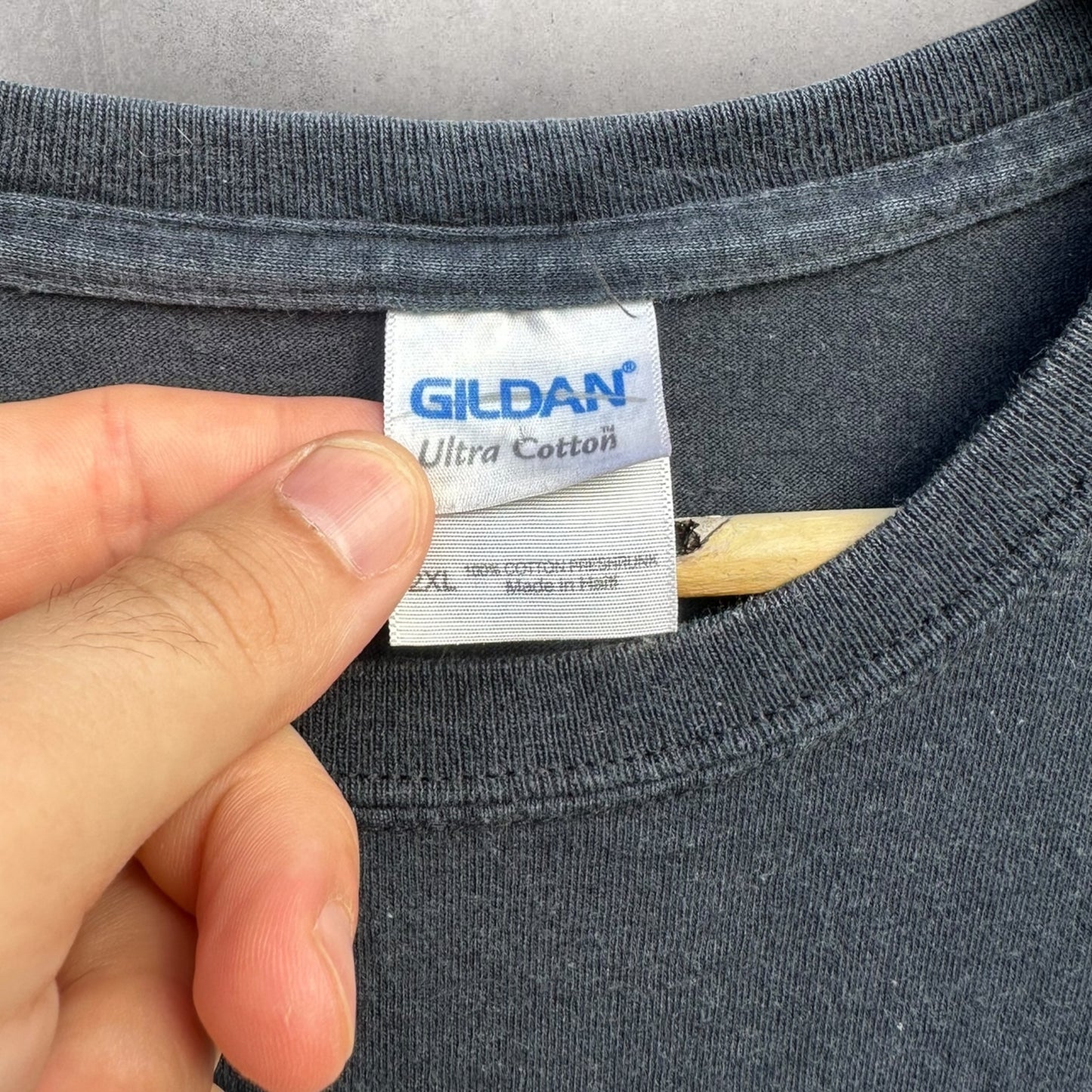 ECW VINTAGE WRESTLE BLACK T-SHIRT EC F’N W