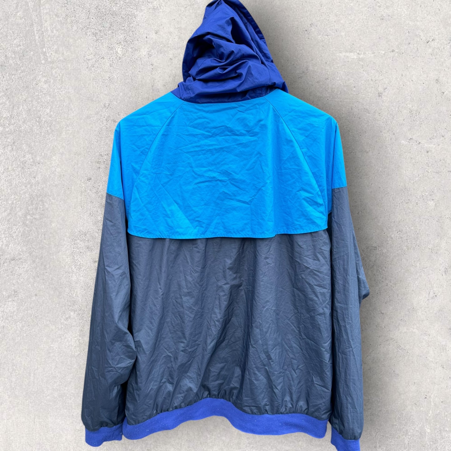 NIKE WINDRUNNER/WINDBREAKER BLUE HOODED JACKET